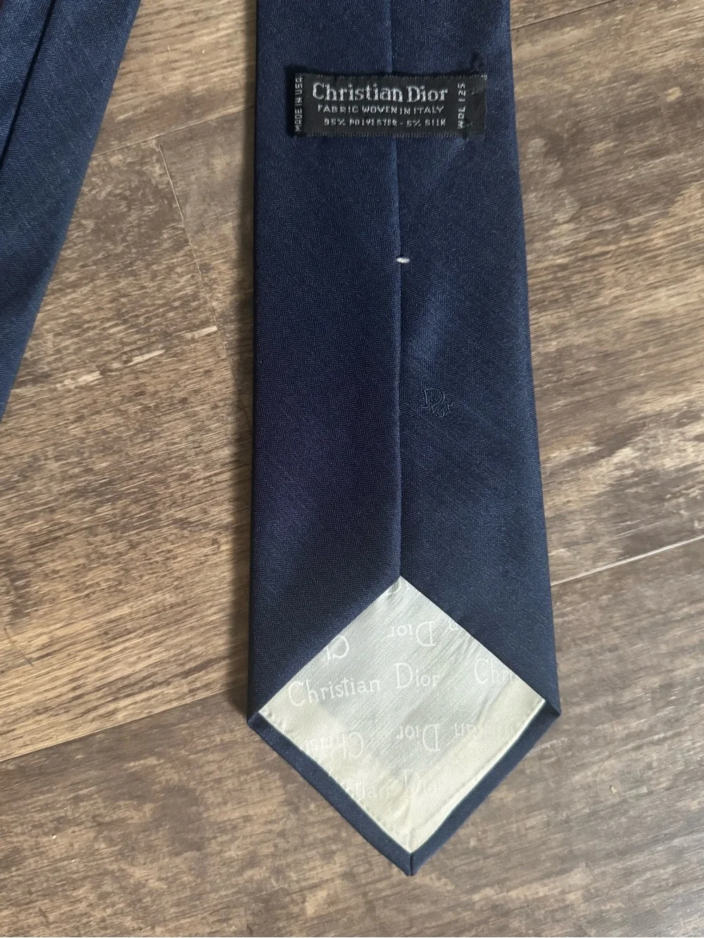 Dior Navy Blue Men's Tie